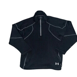 Under Armour Men's Contrast Logo Quarter Zipper Long Sleeve‎ Jacket Size Medium
